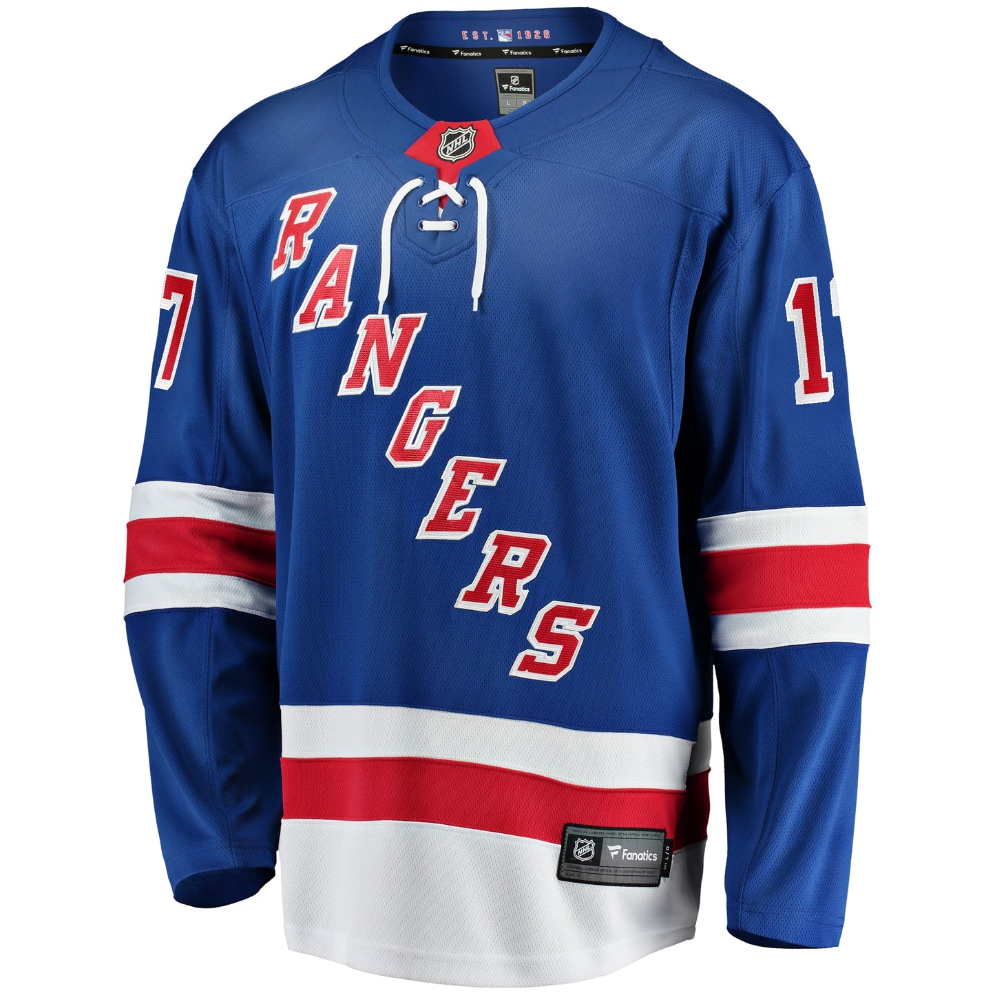 Blake Wheeler New York Rangers Fanatics Branded Home Breakaway Player Jersey - Blue